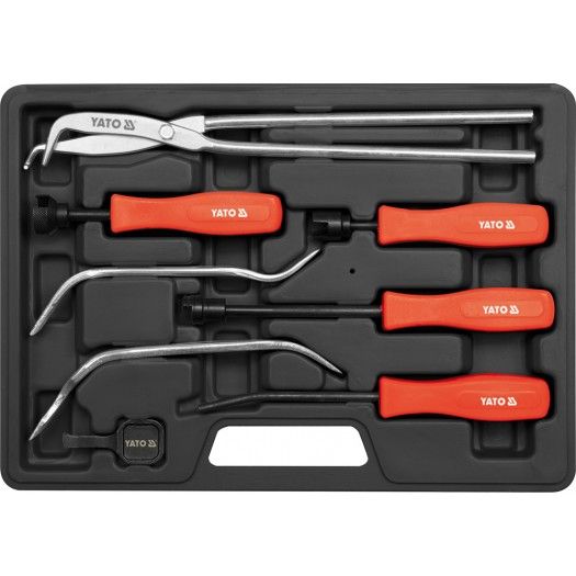 YATO Набір інструменту для заміни гальмівних колодок YATO, 8 елем.  | YT-0680