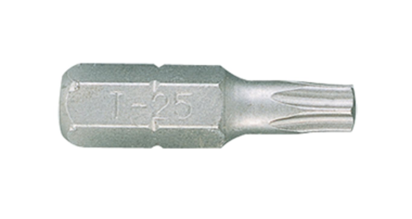 KING TONY Бита торцевая 1/4" TORX с отверстием T40 L=25мм (уп.20) | 102540U
