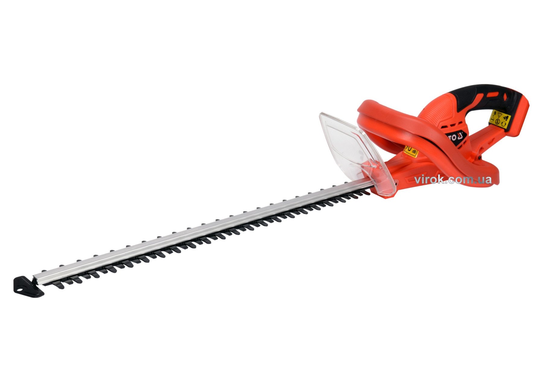 YATO Кущоріз акумуляторний YATO Li-Ion 18 В, обрізні леза l=56 см, (БЕЗ АКУМУЛЯТОРА)  | YT-82833