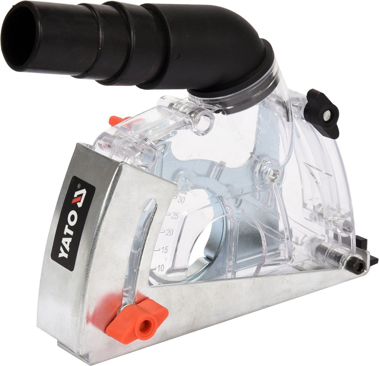 YATO Кожух пилозахисний до КШМ для різання YATO: на диск Ø115/125 мм, глиб. різу- 32мм, зона дії- 28