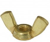 Гайка барашковая из латуни DIN 315 AF Американский тип