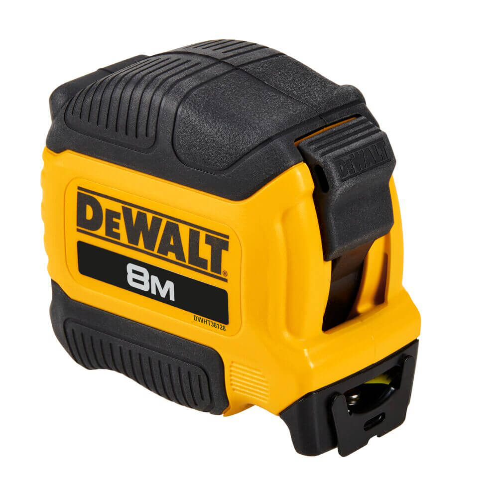 DeWALT Рулетка вимірювальна "COMPACT", L=8 м, B=28 мм.
