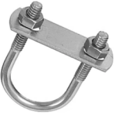 1 ½" Болт U образний 12х150 Ø 49 мм