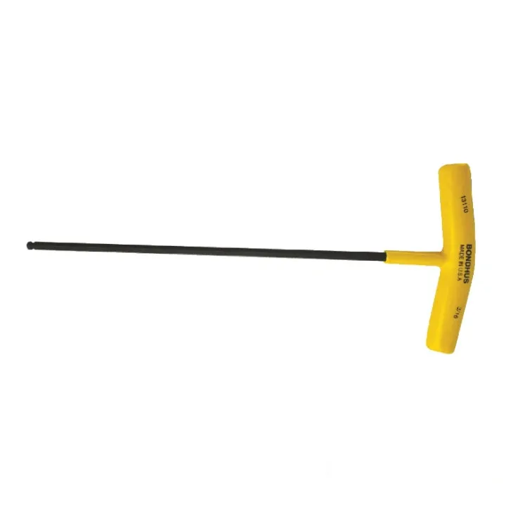 Отвёртка BONDHUS ( БОНДХУС ) Т-образная шестигранна сферическая 3/16 250 мм