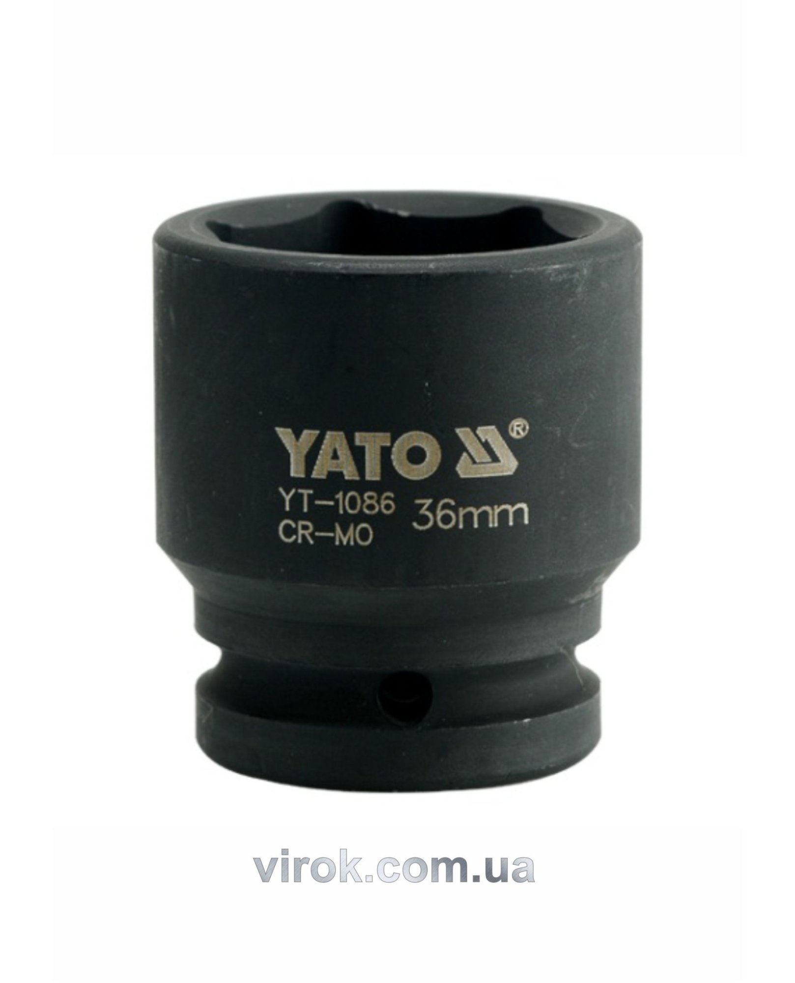 YATO Головка торцева ударна 6-гранна YATO : квадрат 3/4", М= 36 мм, L= 56 мм  | YT-1086