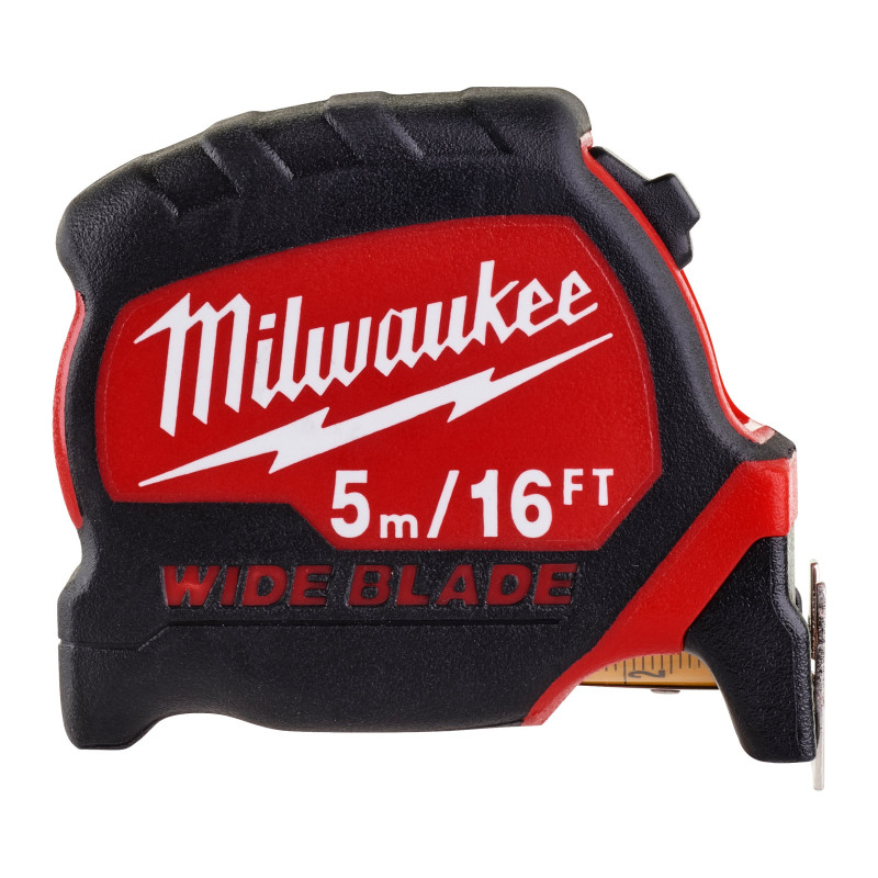 MILWAUKEE Рулетка Премиум с широким полотном 5м-16фт (футовая) | 4932471817