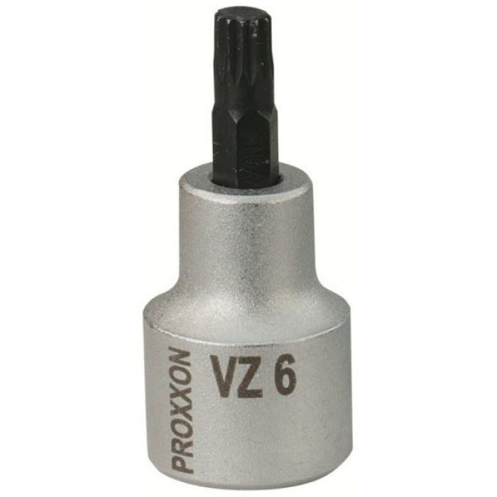 Proxxon Головка з 12-зубцевою зірочкою на 1/2", для XZN болтів, розмір VZ 6 мм