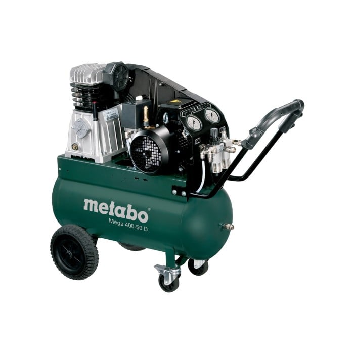 Компресор Metabo Mega 400-50 D (2.2 кВт, 400 л/хв, 50 л, 3ф) (601537000)
