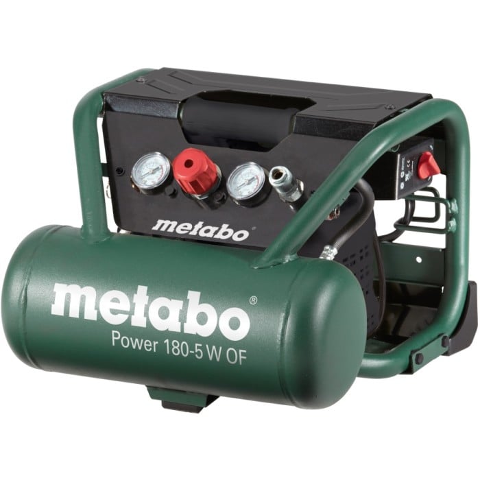 Безмасляний компресор Metabo Power 180-5 W OF (1.1 кВт, 160 л/хв) (601531000)
