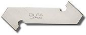 Лезвия OLFA PB-800 двухсторонние для резака P-800, 13(16)х61х0,6мм, 3шт