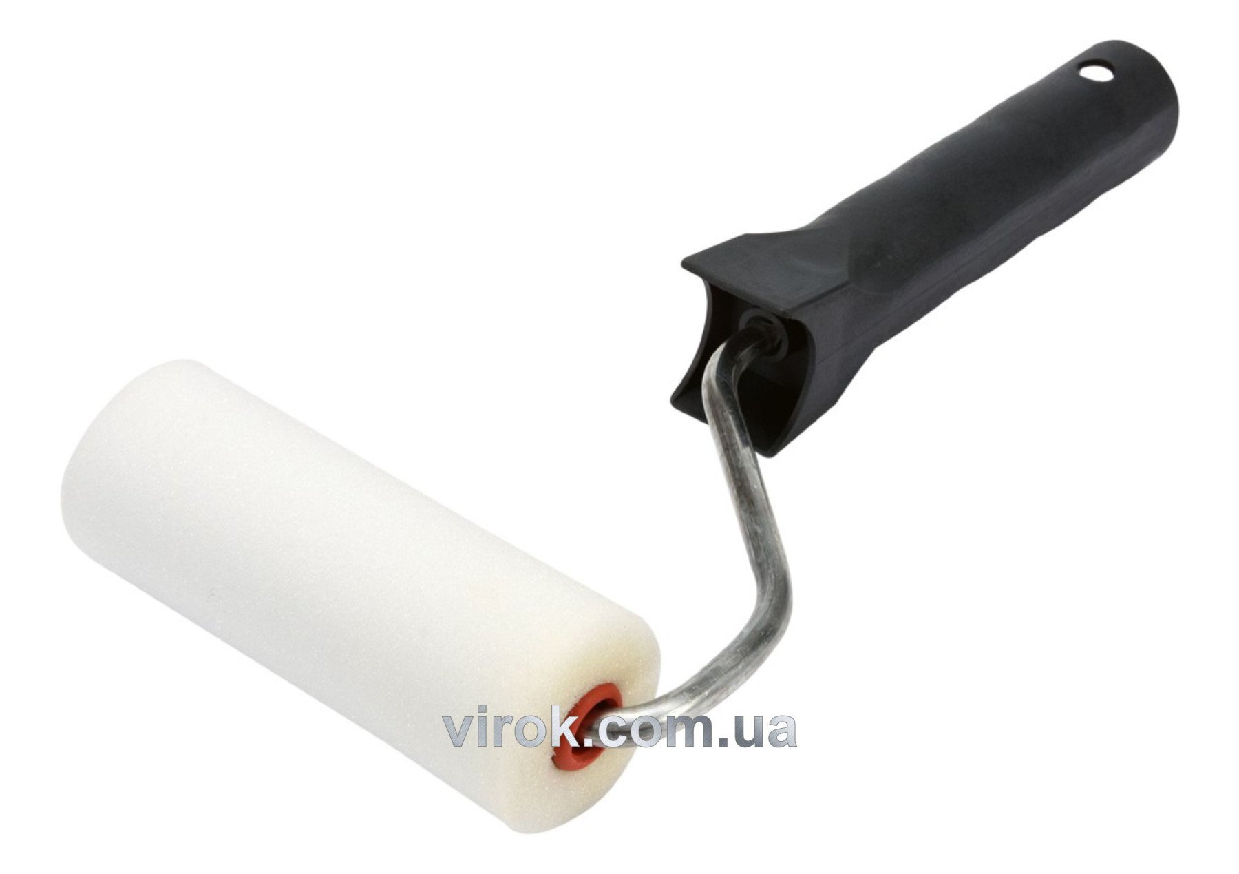 VOREL Валик в зборі малярний : L= 11 x 3,5 см, тримач Ø= 6мм, поролоновий  | 09372