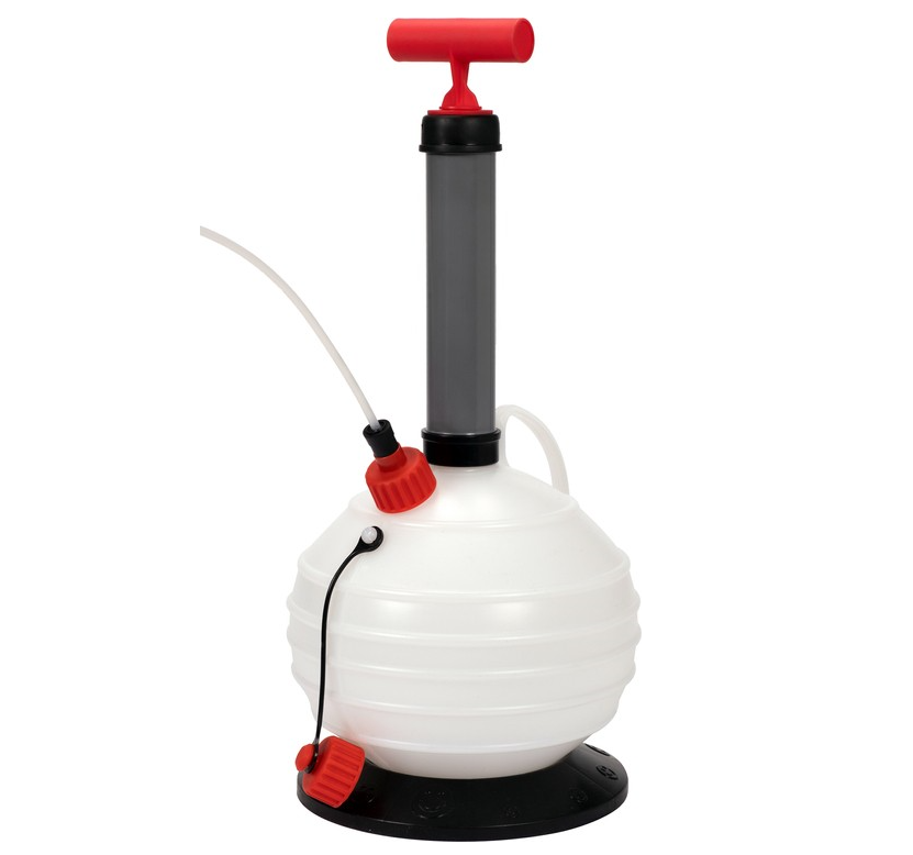 VOREL Помпа ручна для відкачування оливи , ємність- 6 л, 4 трубки  | 78032