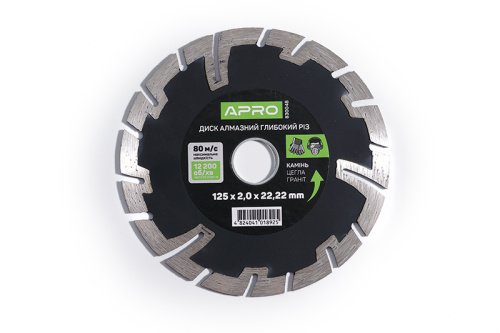 Диск по бетону 180х2,2мм (22-24%) Глубокий Рез APRO