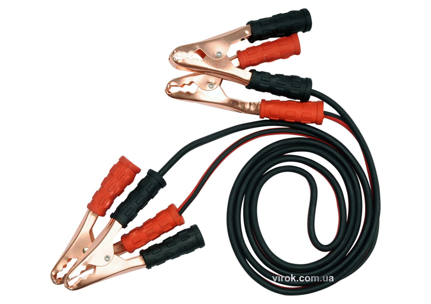 YATO Кабелі пускові YATO до акумулятора 200 A, l= 2.5 м, 2 шт.  | YT-83151