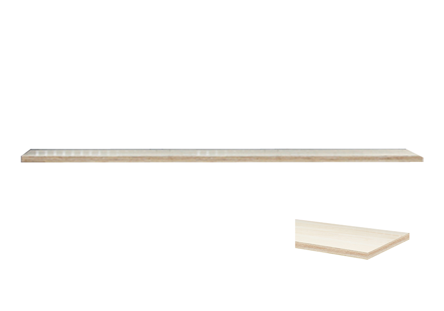 KING TONY Cтолешница из дерева 2042 x 465 x 38 | 87D11-09A