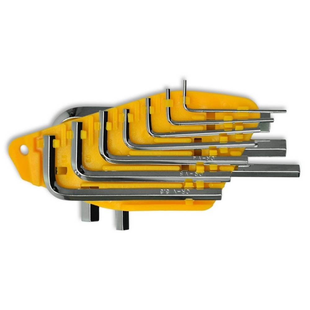 Набір ключів імбусових, Cr-V, 10 шт. (1,5–10 мм) Technics | 49-110