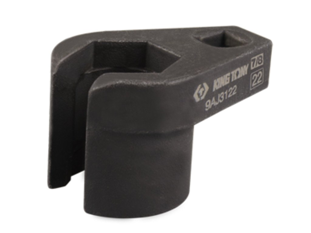 KING TONY Ключ для датчика кислорода 3/8" 22мм | 9AJ3122
