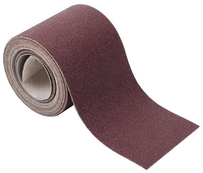 Wolfcraft шлифовальная бумага на липучке в рулоне 4 m x 115 // 1742000