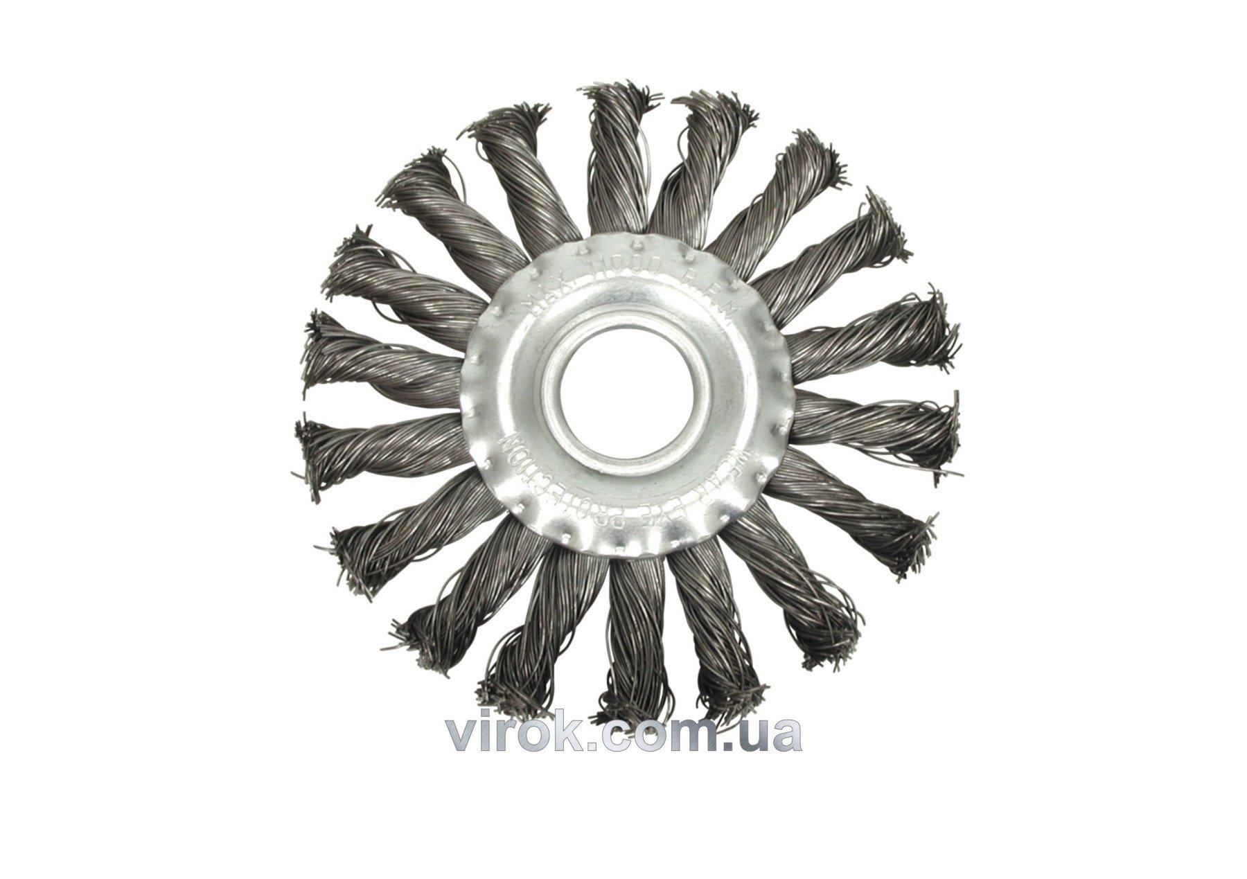 VOREL Щітка дискова, вита , Ø-100мм  | 06981