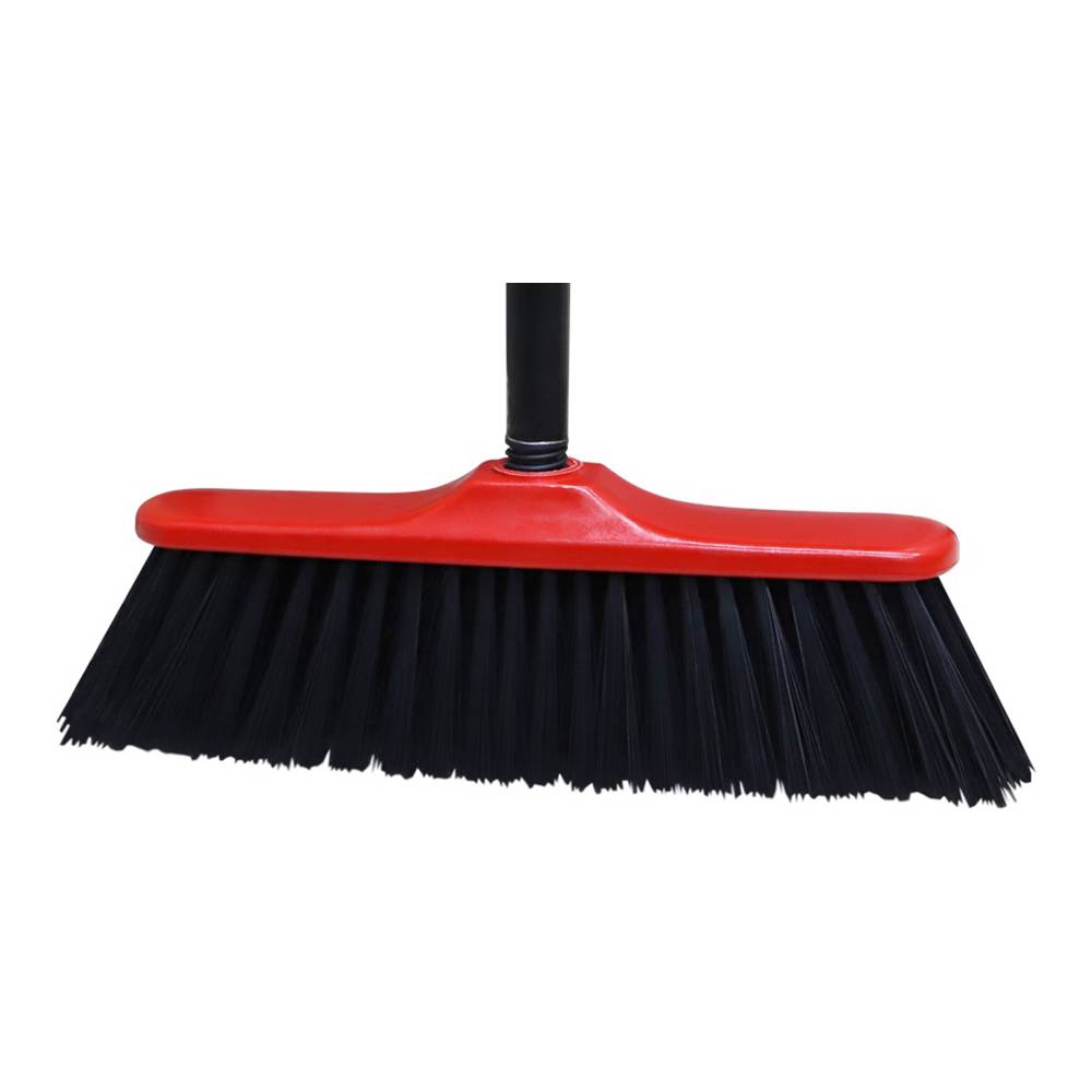 Мітла поліпропіленова 270х47мм, пластмасова основа з держаком Україна | 70-587