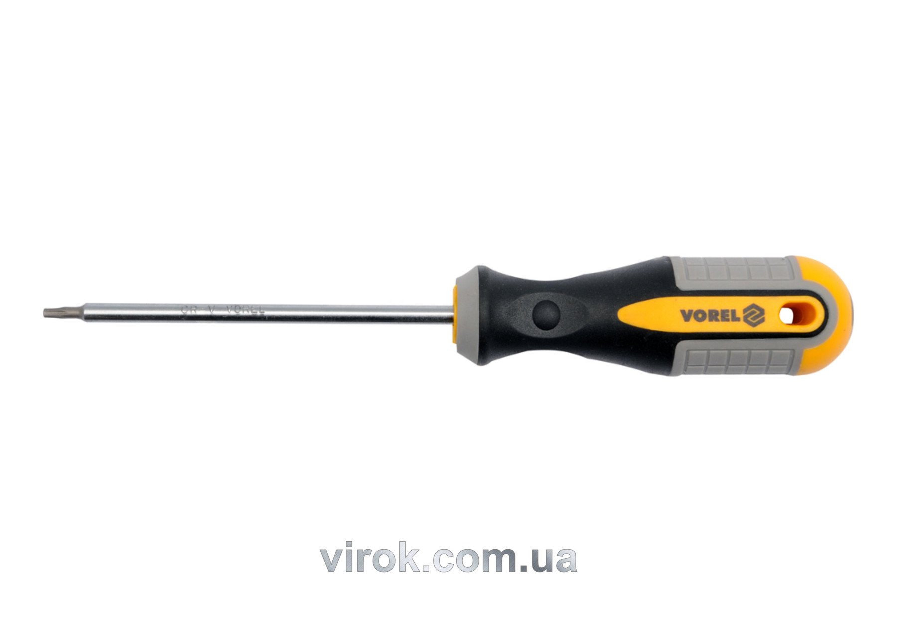 VOREL Викрутка зіркова : TORX-Security Т9 х 75 мм. CrV  | 60884
