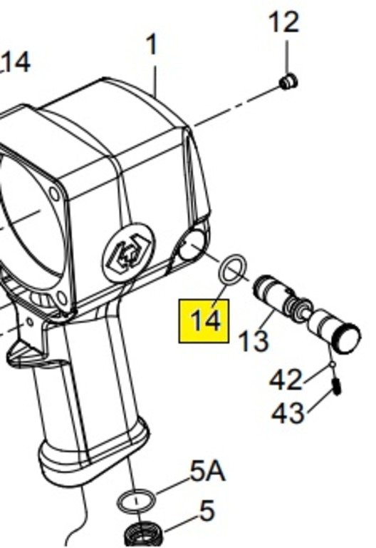 KING TONY Уплотнительное кольцо ( О- ринг) для 33631-110 | 33631-C14