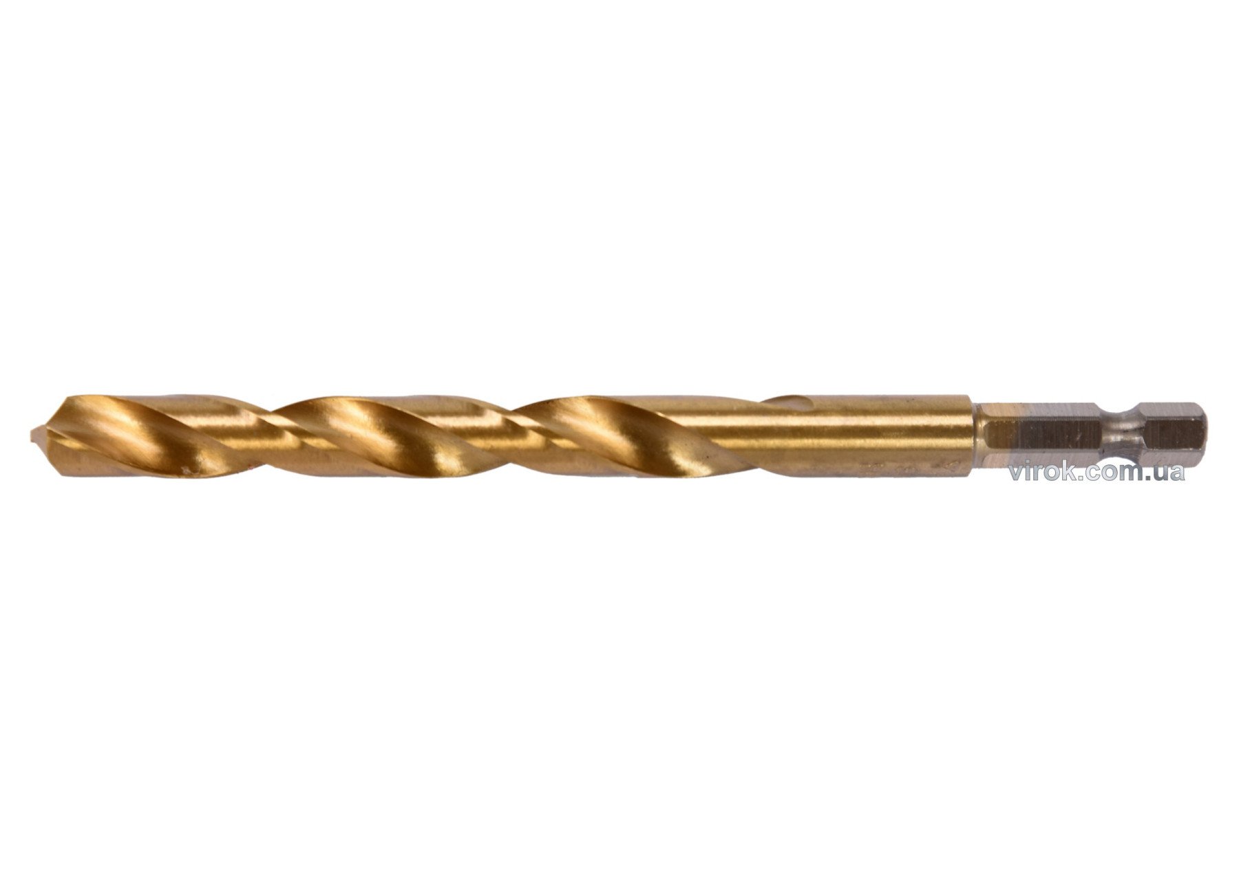 YATO Свердло по металу титанове YATO : HSS-ТІN, Ø= 9 мм, l= 125 мм, 6-гран. HEX-1/4"  | YT-44770