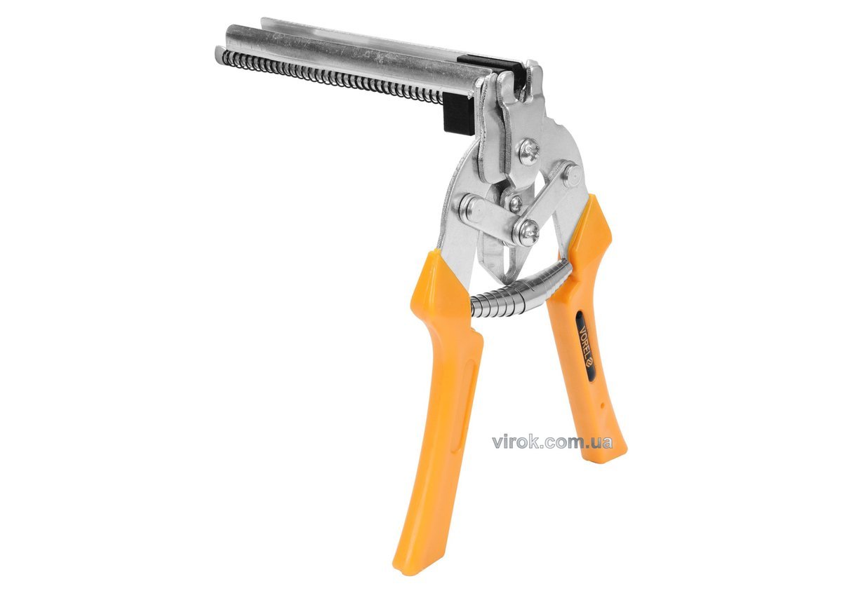 VOREL Щипці для стягування обгороджувальної сітки з відсіком на 40 скоб тип "Е"  | 49840