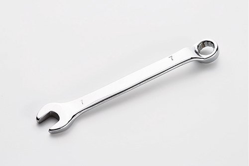 Ключ рожково - накидной глубокий CrV 7мм СИЛА