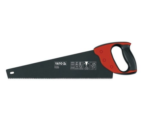 YATO Ножівка по дереву YATO : L= 450 мм, W= 0,9 мм, 50-54 HRC. тефлон  | YT-3107