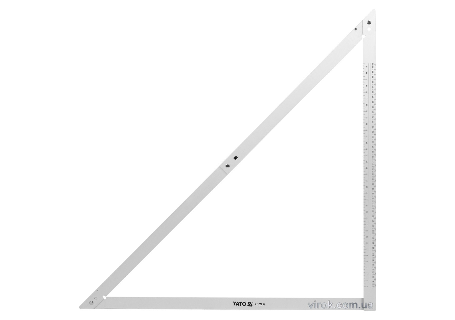 YATO Кутник алюмінієвий, для будівельних робіт, складаний YATO, 1220 х 1720 х 1220 мм  | YT-70851