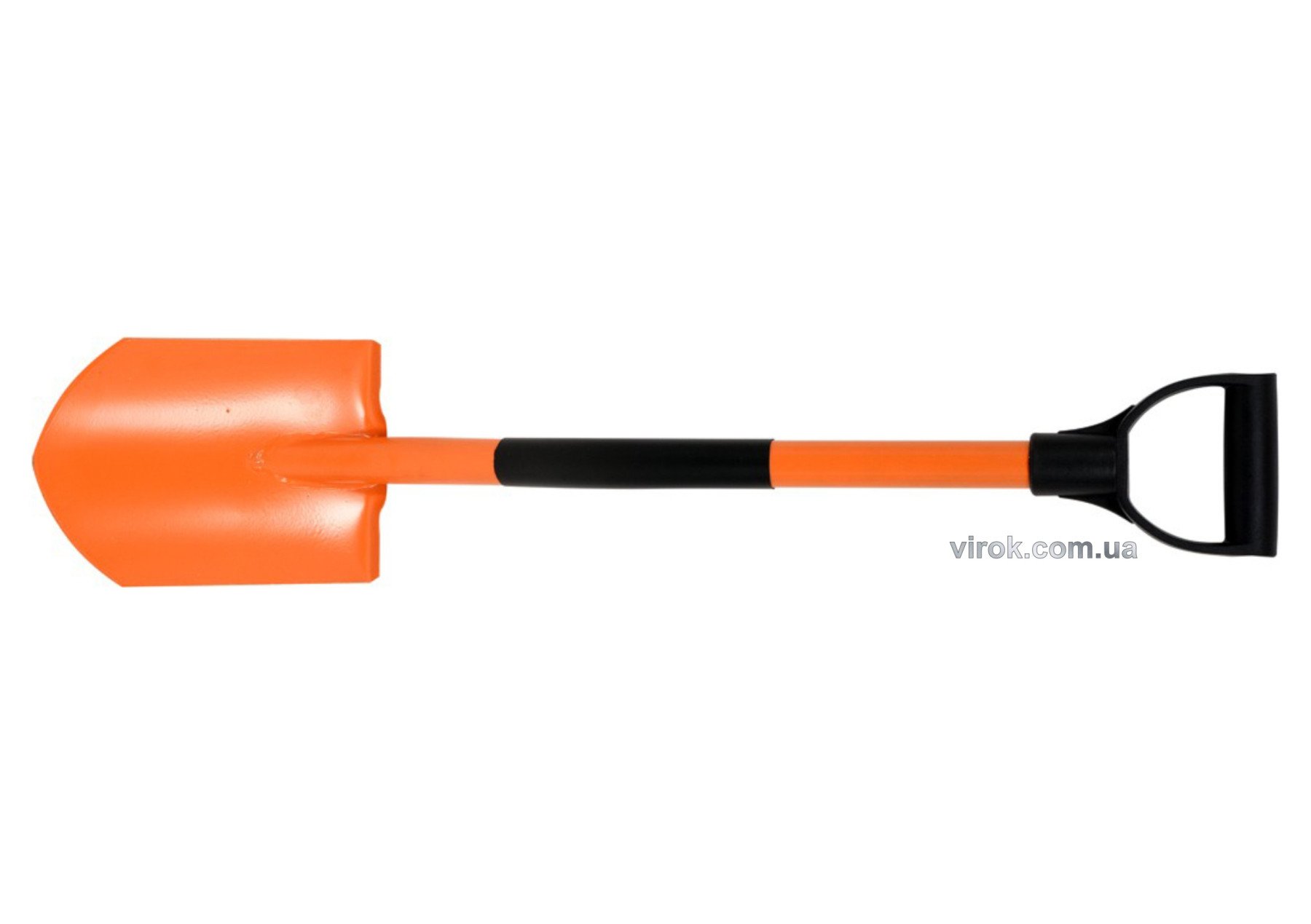 FLO Лопата саперна (штикова) 17,5 х 25 см з металевим держаком і DY ручкою  | 35833