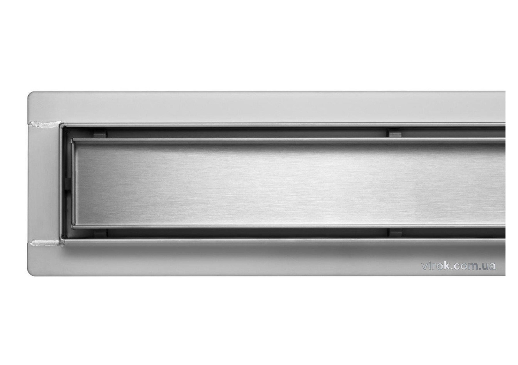 FALA Трап підлоговий зливний з нержавіючої сталі "ROTARY" ; 80x 4х 5 см, обертовий сифон  | 75348