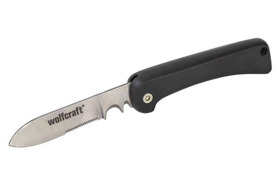 Wolfcraft нож для резки и разделки кабеля 195 // 4122000