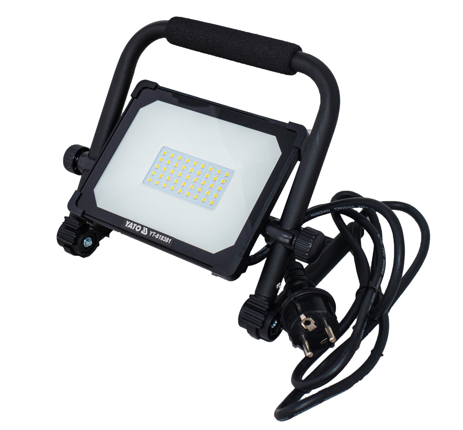 YATO Прожектор переносний з SMD-діодним випромінювачем YATO : 30 Вт, 230 В, 2850 лм, 45 діодів  | YT