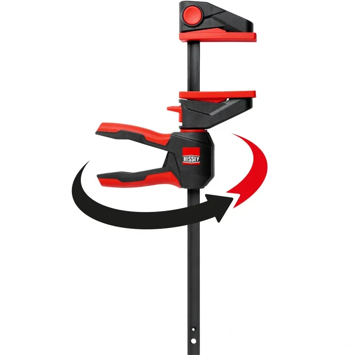 Одноручный зажим с вращающейся рукояткой BESSEY - EZ360-45 (EZ360-45)