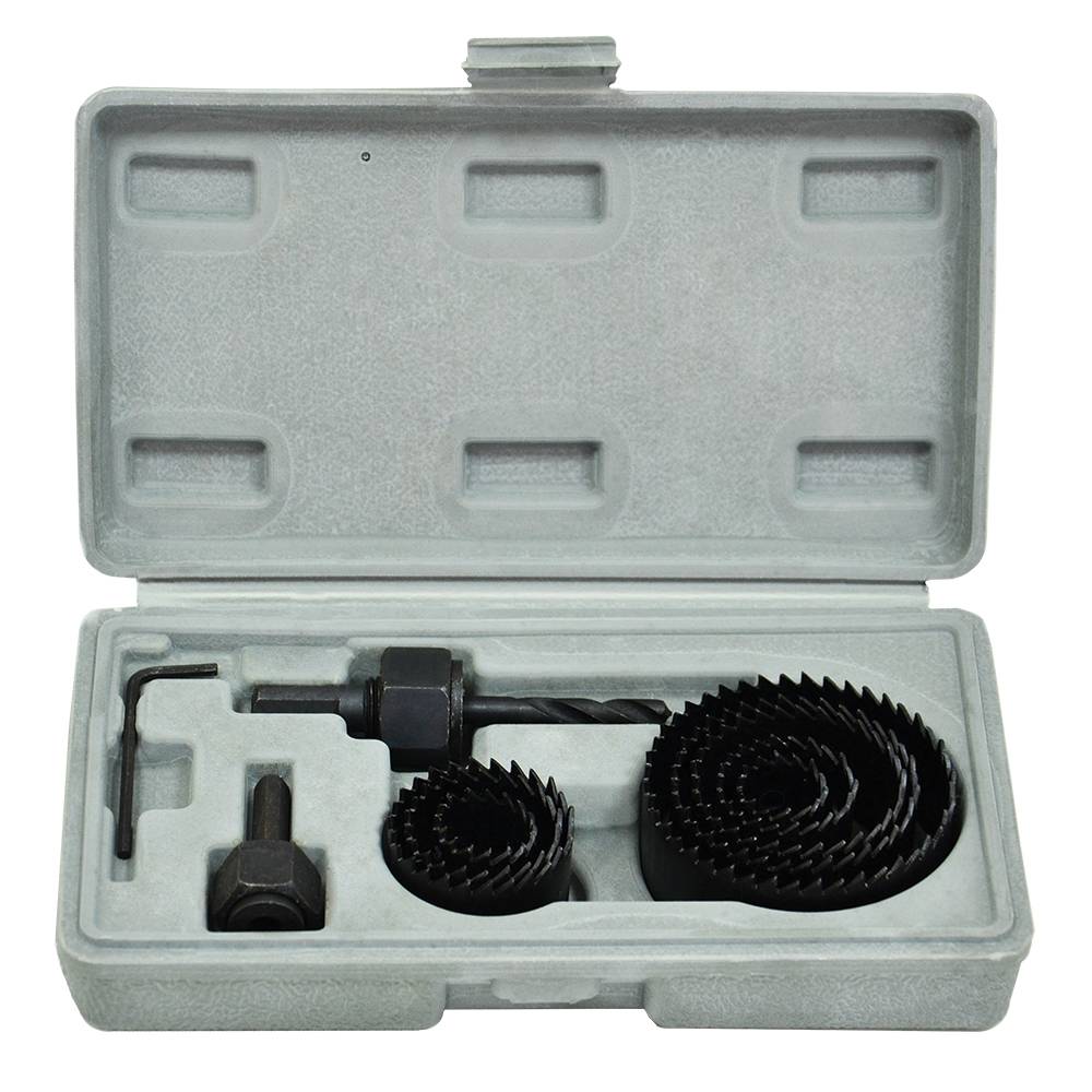 Набір кільцевих набірних свердел по дереву, 8шт, (64-127мм) Spitce | 21-941