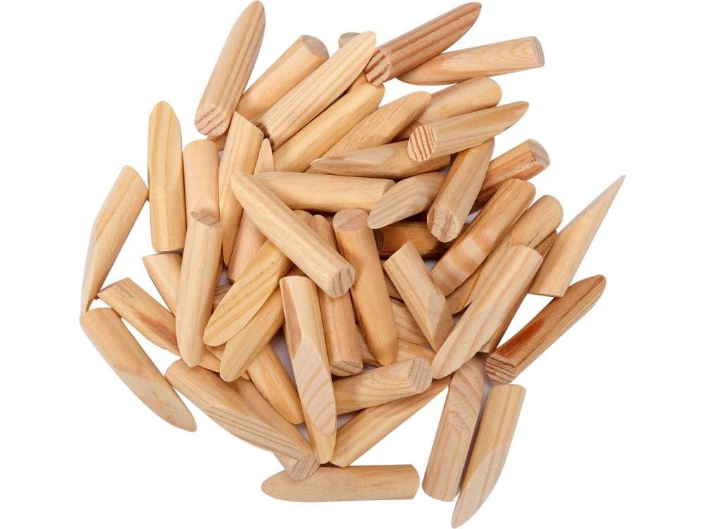 VOREL Кілки сполучні, деревяні l= 42 мм, Ø= 9,3 мм, паков. 50 шт  | 24095