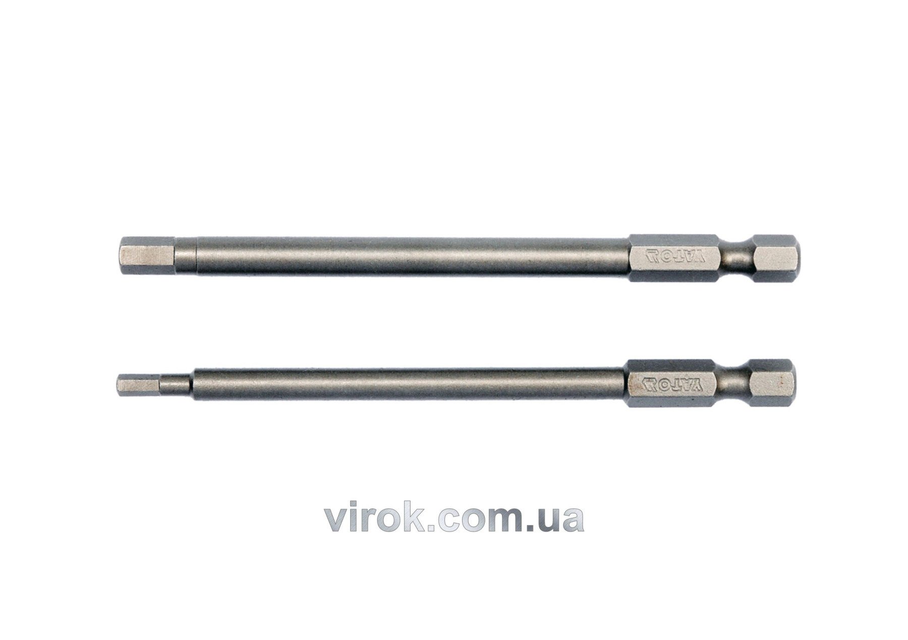 YATO Насадка викруткова YATO : "HEX-TAMPER" 3, 5 мм. x 100 мм. HEX 1/4". Набір 2 Од.  | YT-0494