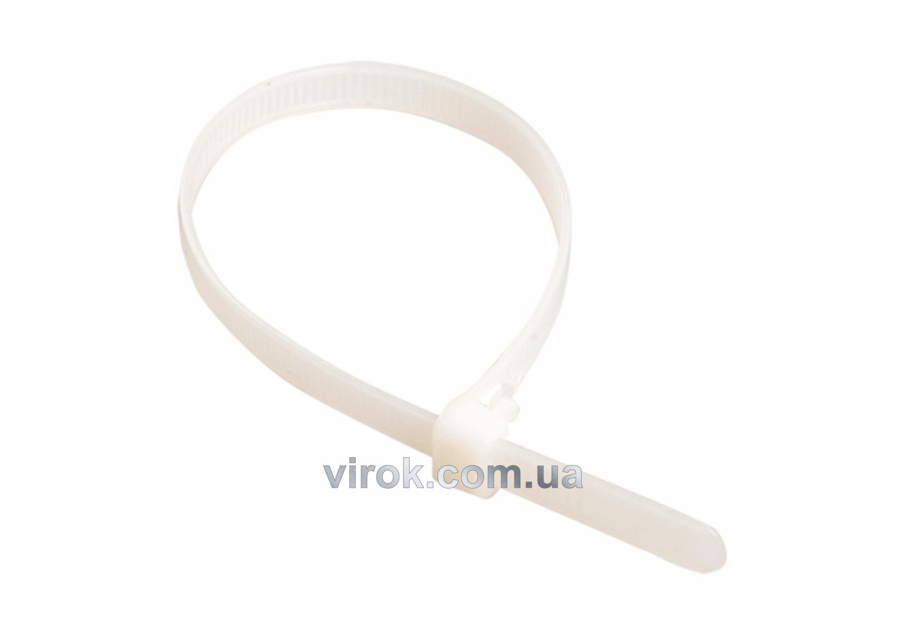 Хомут стяжний капрон. білий 150х3,6 100 шт  [200]