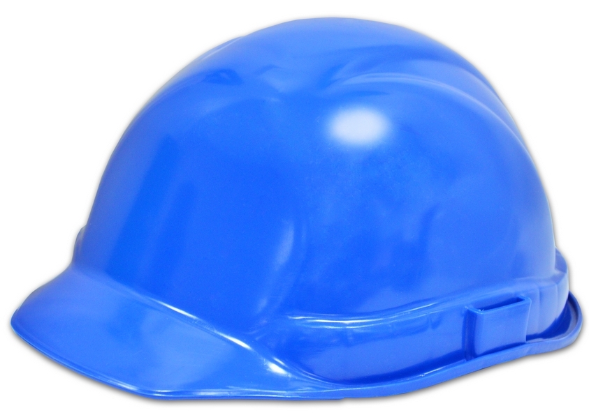 16-502 Каска строителя синяя (Украина)