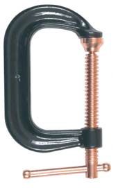 BESSEY Струбцина С-образная CDF-C 50-245 мм (2-10 ") выступ 150 мм, усилие до 20000 Н