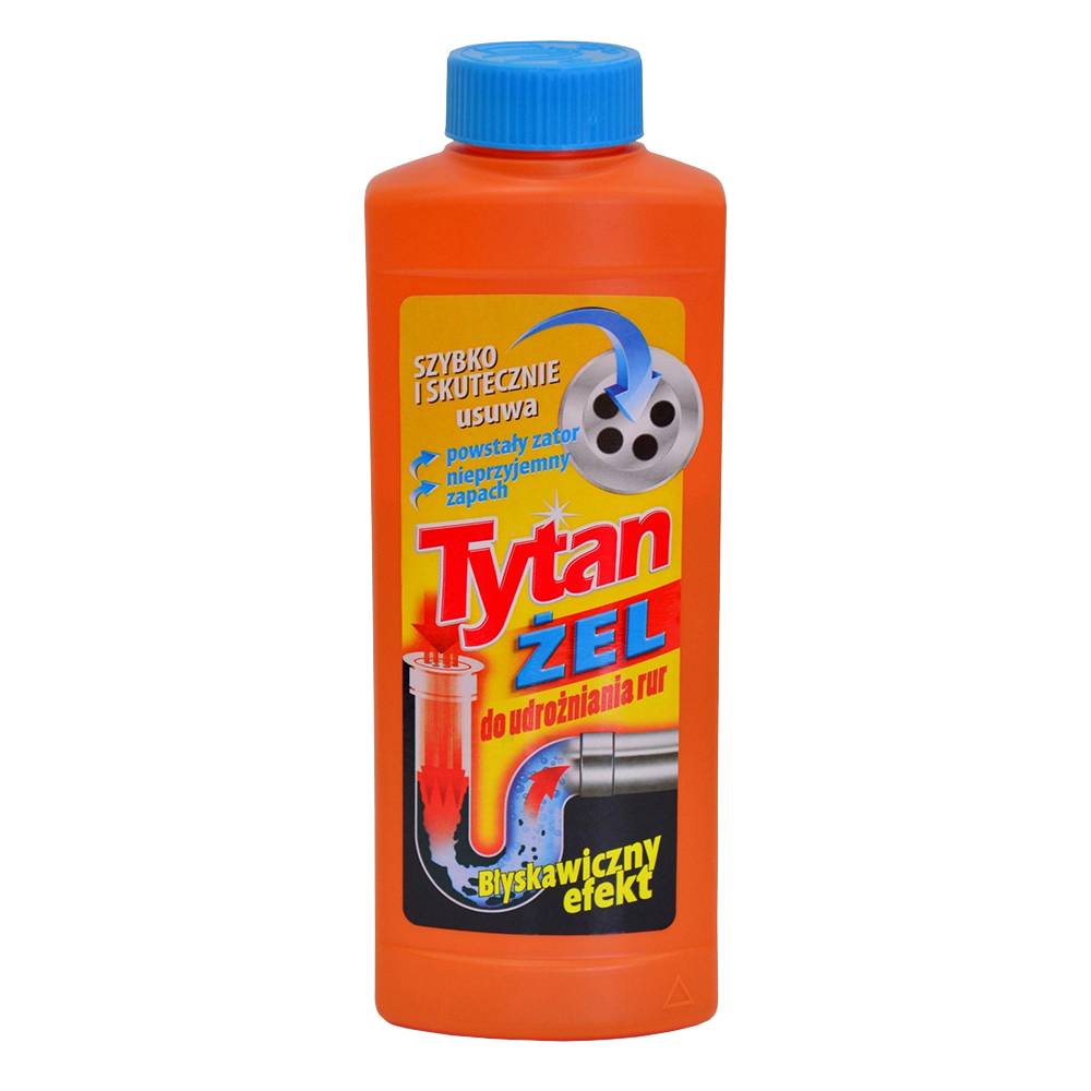 Гель для прохідності каналізаційних труб Titan, 0,5л. | 96-020-062