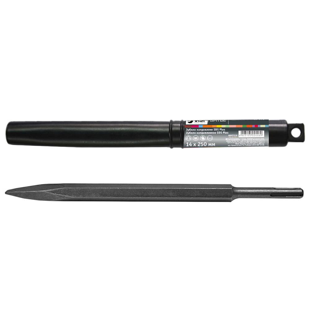 Зубило SDS Plus, 14х250мм направлене Spitce | 19-971