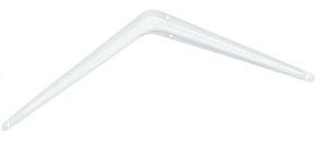 Fiero ME-6B Уголок для полки, белый 127х152мм