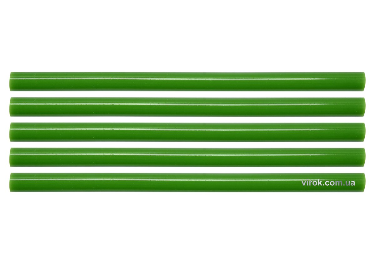 YATO Стержні клейові YATO Ø=11,2 х 200 мм, зелені .уп. 5 шт.  | YT-82436
