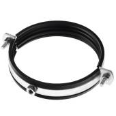 Хомут с виброгасителем (с резиновым вкладышем) с гайкой М10  900 мм