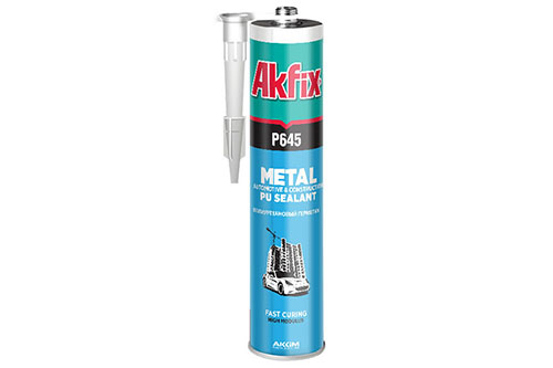 Автомобильный полиуретановый герметик P645 серый AA106 Akfix
