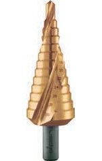ALPEN Сверло ступенчатое, Ø6-30 HSS-Eco-TiN 0072800630100