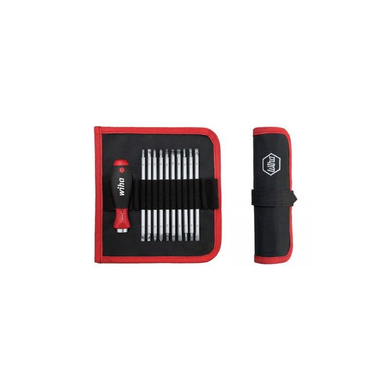 WIHA Набор комбинированных жал в сумке-скатке (11 предметов) WIHA 03591 | W03591